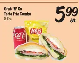 El Super Fresh Grab 'N' Go Torta Fría Combo offer
