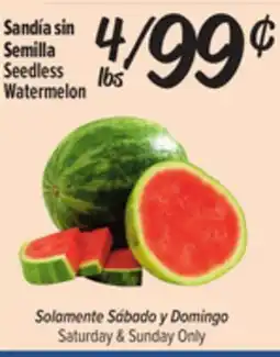 El Super Fresh Seedless Watermelon offer
