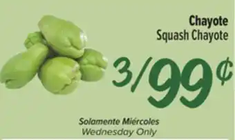 El Super Fresh Squash Chayote offer