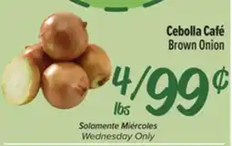 El Super Fresh Brown Onion offer
