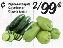 El Super Fresh Cucumbers or Chayote Squash offer