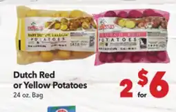 Vallarta Supermarkets Dutch Red or Yellow Potatoes offer