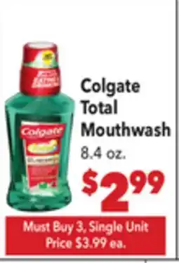 Vallarta Supermarkets Colgate Total Mouthwash offer
