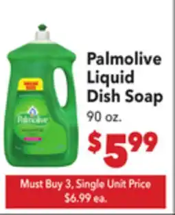 Vallarta Supermarkets Palmolive Liquid Dish Soap offer