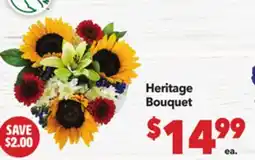 Vallarta Supermarkets Heritage Bouquet offer