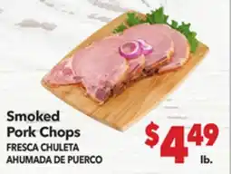 Vallarta Supermarkets Smoked Pork Chops offer