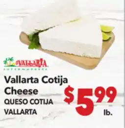 Vallarta Supermarkets Vallarta Cotija Cheese/QUESO COTIJA VALLARTA offer
