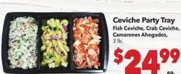 Vallarta Supermarkets Ceviche Party Tray offer