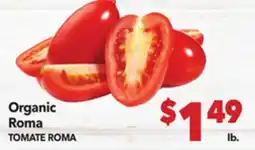 Vallarta Supermarkets Organic Roma offer