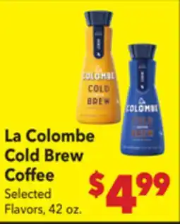 Vallarta Supermarkets La Colombe Cold Brew Coffee offer