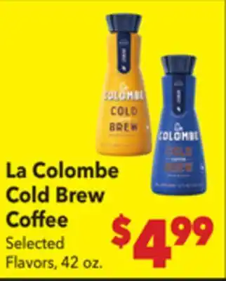 Vallarta Supermarkets La Colombe Cold Brew Coffee offer