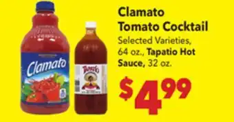 Vallarta Supermarkets Clamato Tomato Cocktail offer