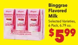 Vallarta Supermarkets Binggrae Flavored Milk offer
