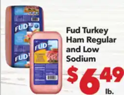 Vallarta Supermarkets Fud Turkey Ham offer