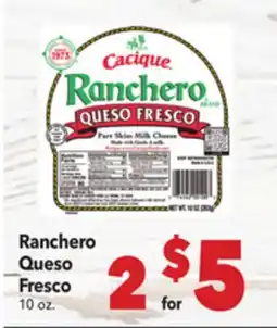 Vallarta Supermarkets Ranchero Queso Fresco offer