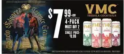 Vallarta Supermarkets VMC TEQUILA COCKTAILS offer
