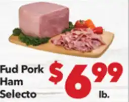 Vallarta Supermarkets Fud Pork Ham offer