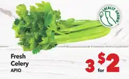 Vallarta Supermarkets Fresh Celery / APIO offer
