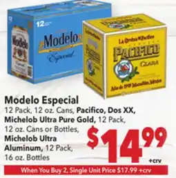 Vallarta Supermarkets Modelo Especial offer