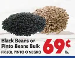 Vallarta Supermarkets Black Beans or Pinto Beans Bulk/FRIJOL PINTO O NEGRO offer