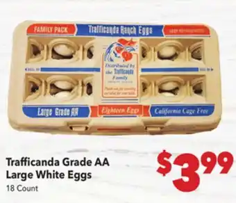 Vallarta Supermarkets Trafficanda Grade AA Large White Eggs offer
