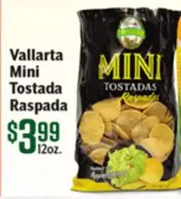 Vallarta Supermarkets Vallarta Mini Tostada Raspada offer
