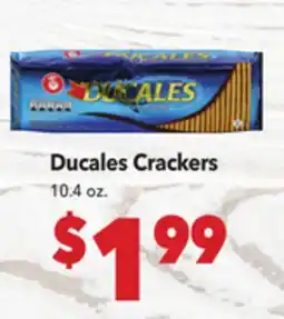 Vallarta Supermarkets Ducales Crackers offer