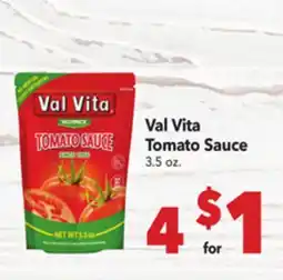 Vallarta Supermarkets Val Vita Tomato Sauce offer
