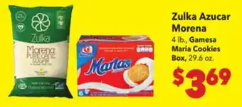 Vallarta Supermarkets Zulka Azucar Morena offer