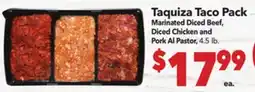 Vallarta Supermarkets Taquiza Taco Pack offer