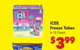 Vallarta Supermarkets ICEE Freeze Tubes offer