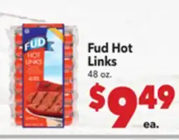 Vallarta Supermarkets Fud Hot Links offer