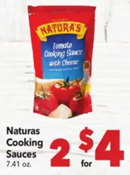 Vallarta Supermarkets Naturas Cooking Sauces offer