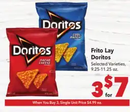 Vallarta Supermarkets Frito Lay Doritos offer
