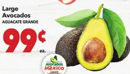 Vallarta Supermarkets Large Avocados / AGUACATE GRANDE offer