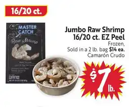 Foodmaxx Jumbo Raw Shrimp 16/20 ct. EZ Peel offer