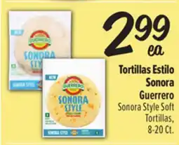 El Super Sonora Style Soft Tortillas offer