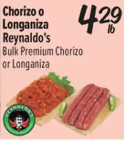 El Super Bulk Premium Chorizo or Longaniza offer