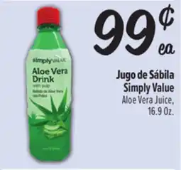 El Super Simply Value Aloe Vera Juice offer