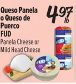 El Super Panela Cheese or Mild Head Cheese offer