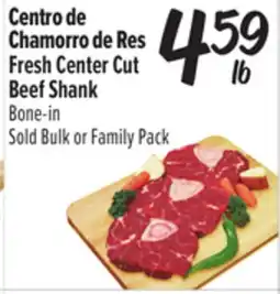 El Super Fresh Center Cut Beef Shank offer