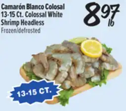 El Super 13-15Ct. Colossal White Shrimp Headless offer