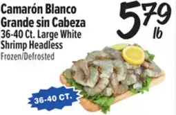 El Super 36-40Ct. Large White Shrimp Headless offer