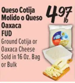 El Super Ground Cotija or Oaxaca Cheese offer