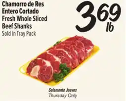 El Super Fresh Whole Sliced Beef Shanks offer