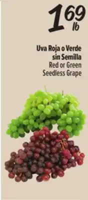 El Super Red or Green Seedless Grape offer
