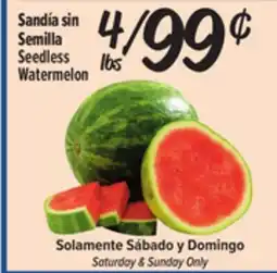 El Super Seedless Watermelon offer