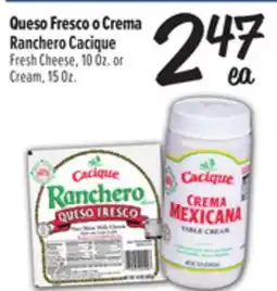 El Super Fresh Cheese, 10Oz. or Cream, 15Oz offer