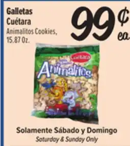El Super Animalitos Cookies offer