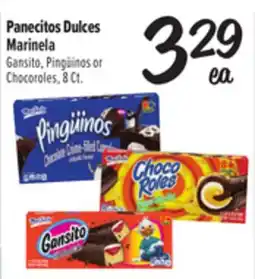 El Super Marinela Gansito, Pingüinos or Chocoroles offer
